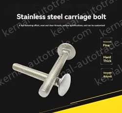 Big head carriage bolt M6*120