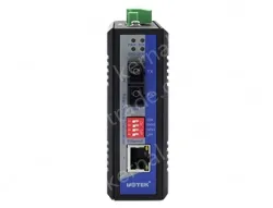 UOTEK 10/100M 1 Fiber 1 RJ-45 Port Industrial Switch