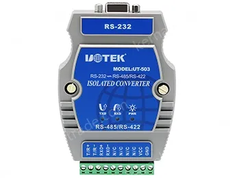 UOTEK Industrial RS-232 to RS-485/422 Converter with Isolation