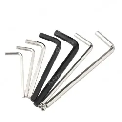 Nickel plating 1.5mm 50pcs flat head
