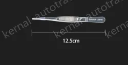 Stainless steel tweezers Straight round head (304 models) 12.5cm