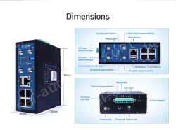 Industrial LTE & IO Gataway Router