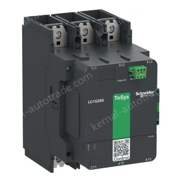 LC1G500KUEN Contactor, high power, TeSys Giga, standard version, 3 pole/NO, AC-3 <=440V 500A, 100-250VAC/DC coil
