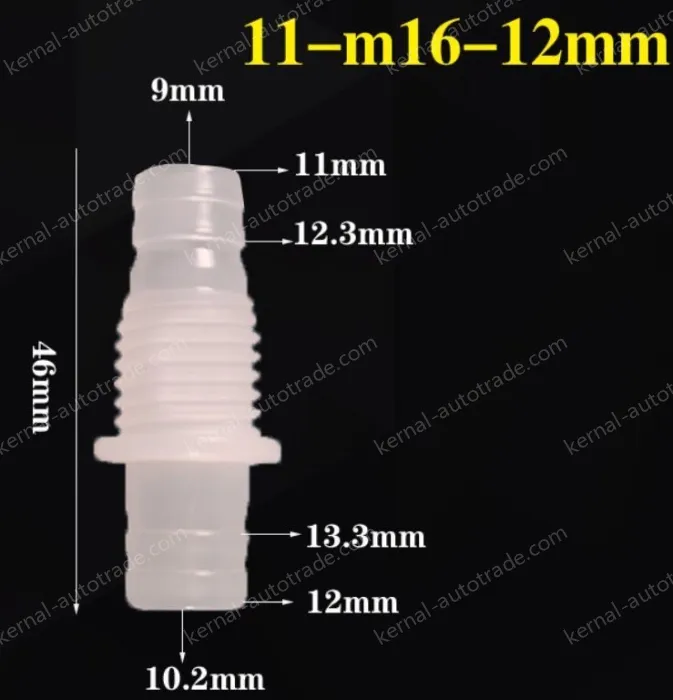 11-M16-12-Feed-through plastic connectors