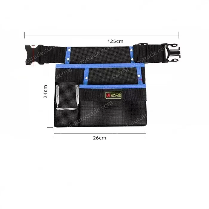 Double belt bag + built-in belt