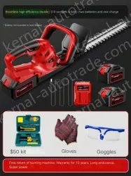 Brushless high-efficiency double-edged 10-cell 4.0Ah two batteries and one charge