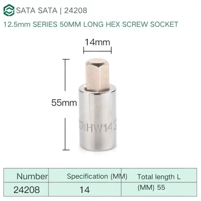 Dafei 14mm with a total length of 55mm-24208