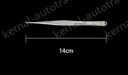 Stainless steel tweezers Straight tip (304 models) 14cm