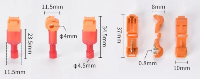T71.5-2.5-T-type no-break wire terminal