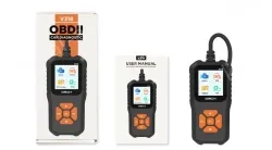 Black red V318 Automobile fault detector engine detection tool