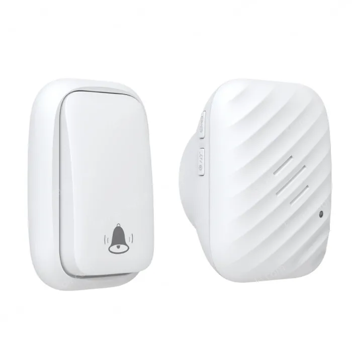 Self generating wireless doorbell, waterproof for home use, no need for batteries, high volume, long-distance calling device