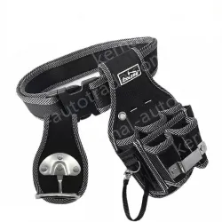 Waist bag + extra-thick waist belt + metal hanging