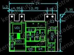 Small, safe isolated, regulated power supply switching power supply module 5V 1A
