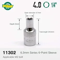 Xiaofei-4.0mm-6.3mm series 1/4-11302