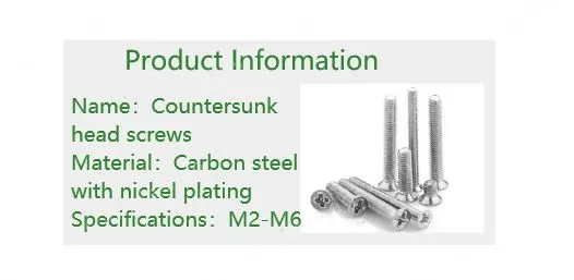 Electronic screws M1.4*9