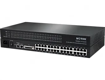 UOTEK 10/100M TCP/IP to 32 Ports RS-232 Serial Device Server