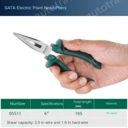 6 inch needle-nose pliers 05511