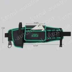 The waist bag can hold mobile phones and electric drills 1680D wear-resistant models