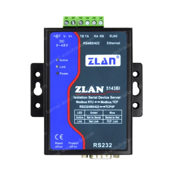 Isolated serial servers