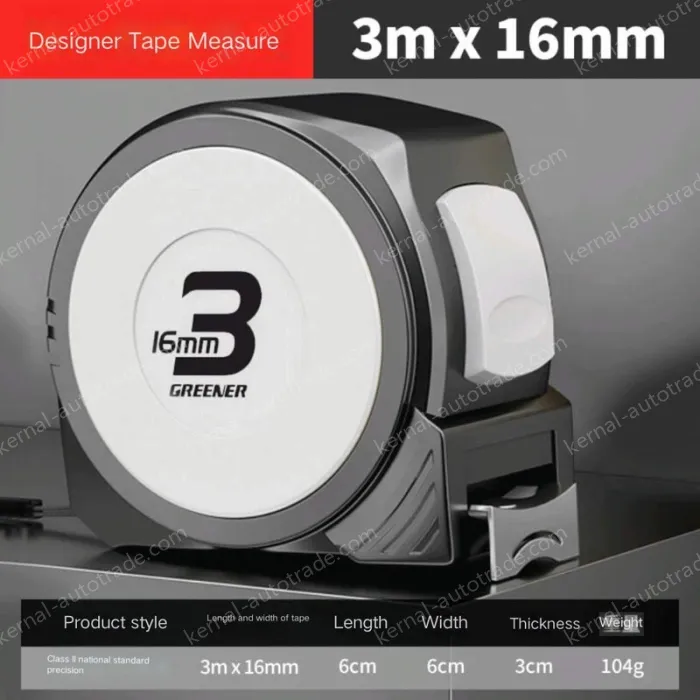 Self-locking designer 3Mx16MM Class II accuracy