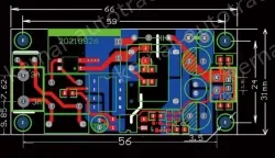 Small, safe isolated, regulated power supply switching power supply module 5V 450MA