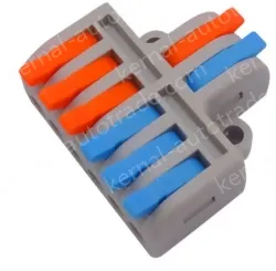 The terminal block is high-power, PCT snap-and-crimp, ULTUV assembly, and the dome is fastened quickly Speed wire connectors