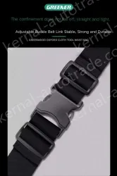 The belt bag can hold a mobile phone 1680D wear-resistant zipper