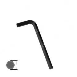 Blackened 3mm 50pcs flat head