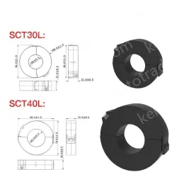 Current transformer SCT40L-5k-50miniature open transformer