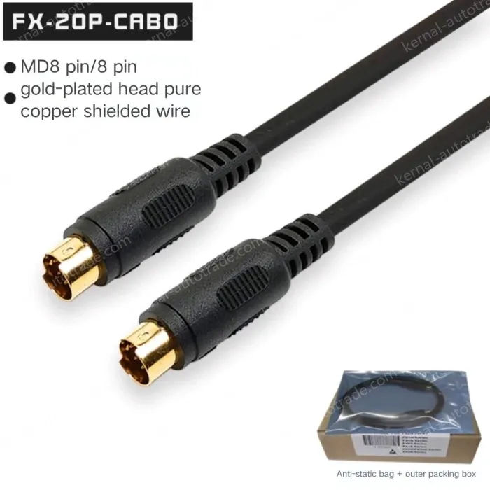 1m boxed Mitsubishi handheld programmer and FX PLC cable