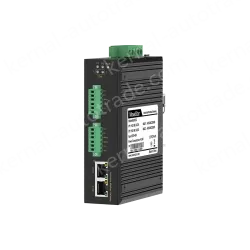 industrial-grade Modbus gateway 2-channel DIN-rail serial port server