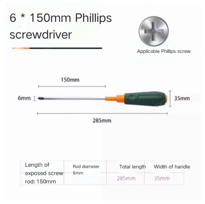 Phillips screwdriver 6*150