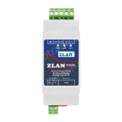 Rail-type serial server