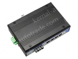 UOTEK 4 10/100Base-TX Ethernet ports and 1&nbsp;100Base- FX optical port Network Fiber Optic Transceiver