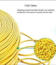Teflon Wire Cable 22AWG Black 19 cores