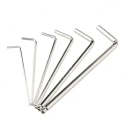 Nickel plating 1.5mm 50pcs flat head