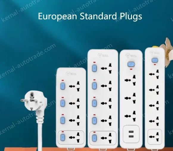 European standard split-control 5 jack