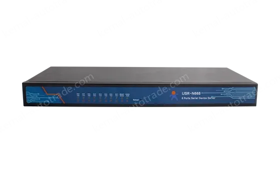 Eight serial servers