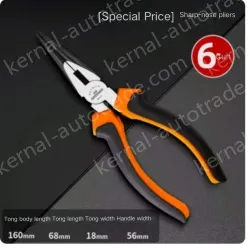 Special price 6 inch needle-nose pliers