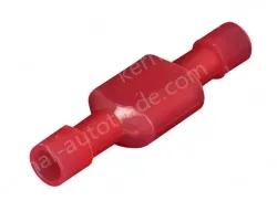 FDFN1.25-250(Red male and female）Fully insulated terminal with cold crimp termination