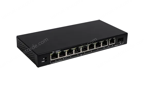 10-Port gigabit PoE switch