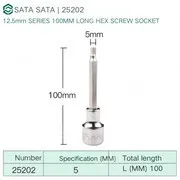 Dafei 5mm with a total length of 100mm-25202