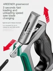 8/10/12 Adjustable Hacksaw Stand Contains 3 carbon hacksaw blades