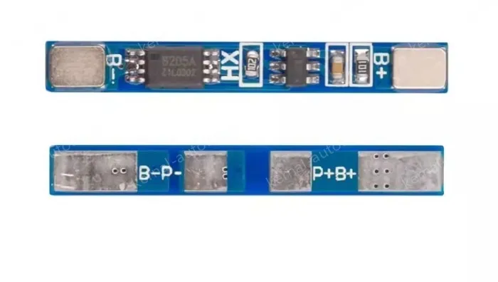 Lithium battery overcharge, overdischarge, overcurrent, short-circuit charging protection board 3.7V 2.5A