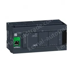 TM241CE40T logic controller, Modicon M241, 40 IO, transistor, PNP, Ethernet