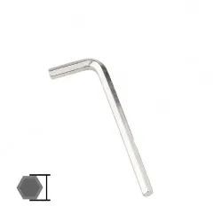 Nickel plating 5mm 10pcs flat head