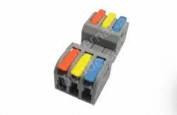 The terminal block is high-power, PCT snap-and-crimp, ULTUV assembly, and the dome is fastened quickly Speed wire connectors