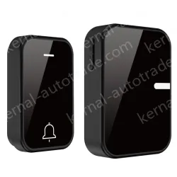 Waterproof one to one free self generating wireless doorbell, home 433 long-distance high volume alarm for the elderly