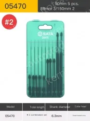 10Pcs single head cross #2 full length 50/89/150mm-05470