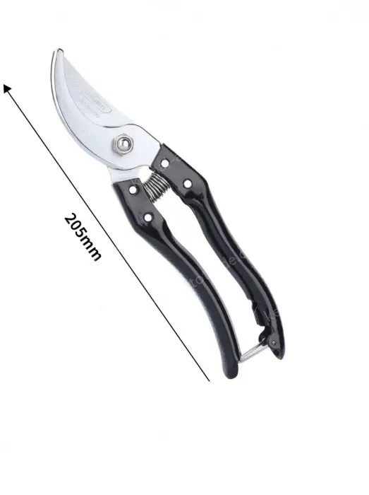 Black 8 inch - Heavy duty pruning shears